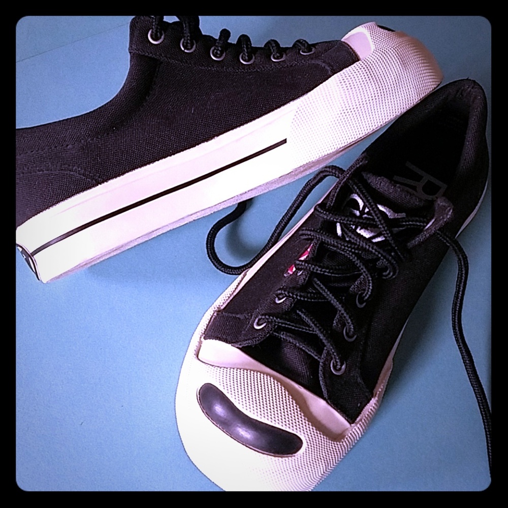 ROXY Quicksilver flatform sneakers black sz 8